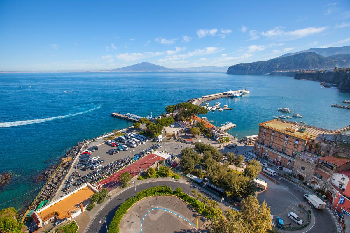 Mooring at the Port of Sorrento